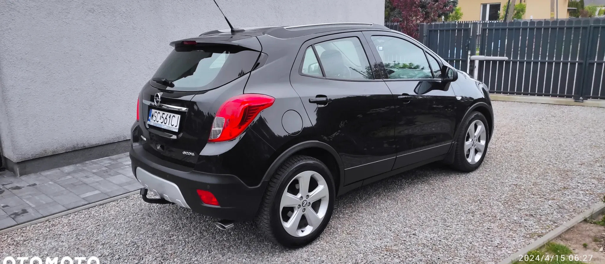 opel mokka ryn Opel Mokka cena 48900 przebieg: 136800, rok produkcji 2014 z Ryn